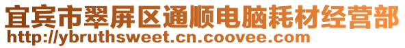 宜賓市翠屏區(qū)通順電腦耗材經(jīng)營部