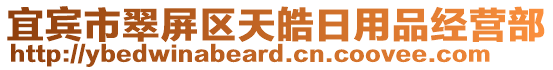 宜賓市翠屏區天皓日用品經營部