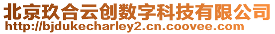 北京玖合云創數字科技有限公司