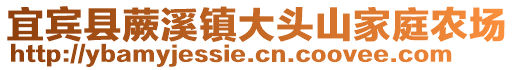 宜賓縣蕨溪鎮大頭山家庭農場