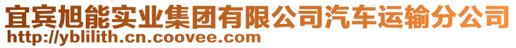 宜賓旭能實業(yè)集團有限公司汽車運輸分公司