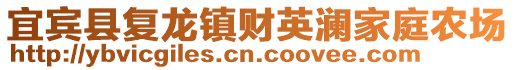 宜賓縣復龍鎮財英瀾家庭農場