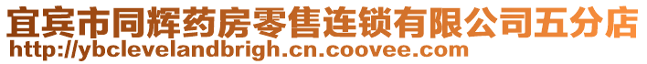 宜賓市同輝藥房零售連鎖有限公司五分店