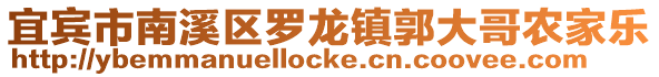 宜賓市南溪區羅龍鎮郭大哥農家樂