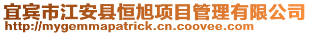 宜賓市江安縣恒旭項目管理有限公司