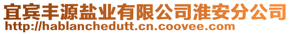 宜賓豐源鹽業(yè)有限公司淮安分公司