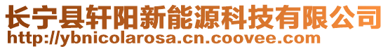 長寧縣軒陽新能源科技有限公司