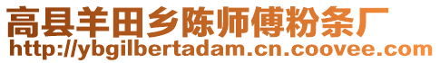 高縣羊田鄉(xiāng)陳師傅粉條廠