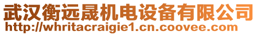 武漢衡遠(yuǎn)晟機(jī)電設(shè)備有限公司