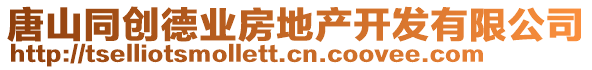 唐山同創(chuàng)德業(yè)房地產(chǎn)開發(fā)有限公司