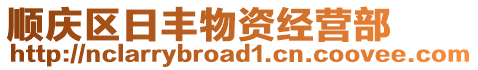 順慶區(qū)日豐物資經(jīng)營部