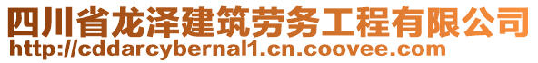 四川省龍澤建筑勞務(wù)工程有限公司