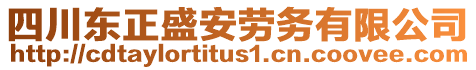 四川東正盛安勞務有限公司