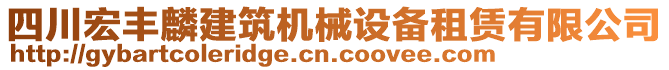 四川宏豐麟建筑機(jī)械設(shè)備租賃有限公司