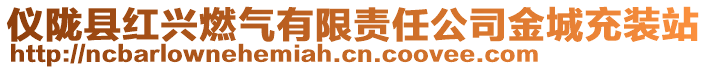 儀隴縣紅興燃?xì)庥邢挢?zé)任公司金城充裝站