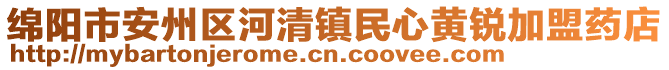 绵阳市安州区河清镇民心黄锐加盟药店