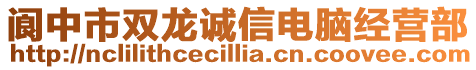 閬中市雙龍誠信電腦經(jīng)營部