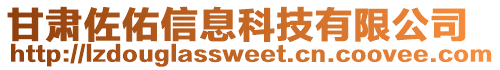 甘肅佐佑信息科技有限公司