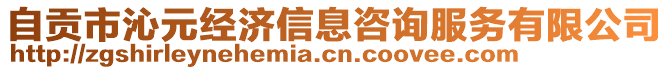 自貢市沁元經(jīng)濟(jì)信息咨詢服務(wù)有限公司