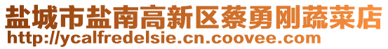 鹽城市鹽南高新區(qū)蔡勇剛蔬菜店