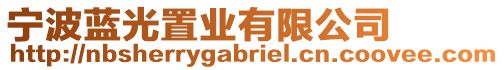 寧波藍(lán)光置業(yè)有限公司