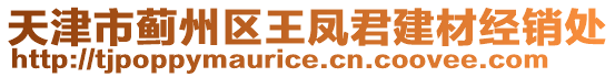 天津市薊州區(qū)王鳳君建材經(jīng)銷處