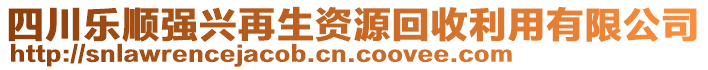 四川樂順強(qiáng)興再生資源回收利用有限公司