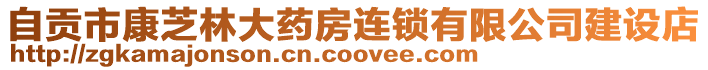 自貢市康芝林大藥房連鎖有限公司建設(shè)店