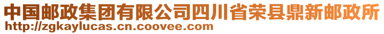 中國(guó)郵政集團(tuán)有限公司四川省榮縣鼎新郵政所