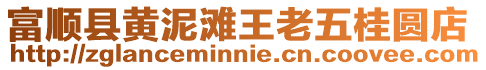 富順縣黃泥灘王老五桂圓店