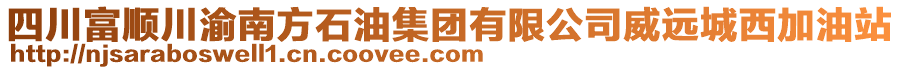 四川富順川渝南方石油集團(tuán)有限公司威遠(yuǎn)城西加油站