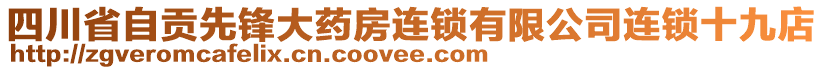 四川省自貢先鋒大藥房連鎖有限公司連鎖十九店