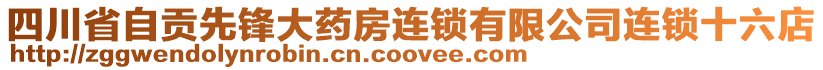 四川省自貢先鋒大藥房連鎖有限公司連鎖十六店