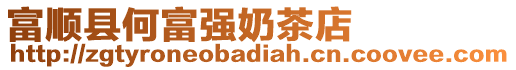 富順縣何富強奶茶店