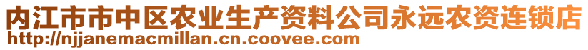 內(nèi)江市市中區(qū)農(nóng)業(yè)生產(chǎn)資料公司永遠農(nóng)資連鎖店