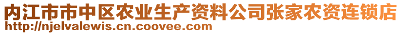 內(nèi)江市市中區(qū)農(nóng)業(yè)生產(chǎn)資料公司張家農(nóng)資連鎖店