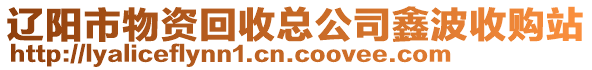 遼陽市物資回收總公司鑫波收購站