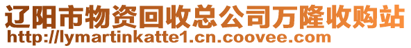 遼陽市物資回收總公司萬隆收購站