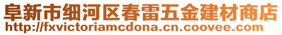 阜新市細(xì)河區(qū)春雷五金建材商店