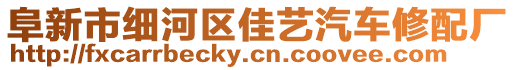 阜新市細(xì)河區(qū)佳藝汽車修配廠