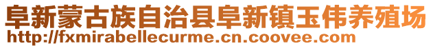 阜新蒙古族自治縣阜新鎮(zhèn)玉偉養(yǎng)殖場(chǎng)