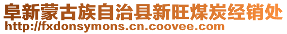 阜新蒙古族自治縣新旺煤炭經(jīng)銷(xiāo)處