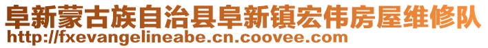 阜新蒙古族自治縣阜新鎮(zhèn)宏偉房屋維修隊(duì)