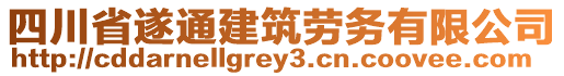 四川省遂通建筑勞務(wù)有限公司