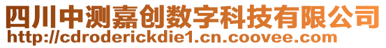 四川中測(cè)嘉創(chuàng)數(shù)字科技有限公司