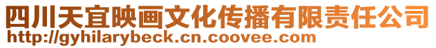 四川天宜映畫文化傳播有限責(zé)任公司