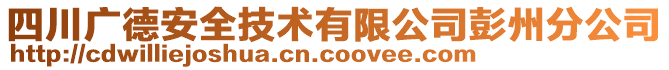 四川廣德安全技術(shù)有限公司彭州分公司