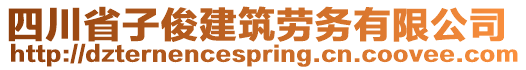 四川省子俊建筑勞務(wù)有限公司