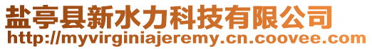 鹽亭縣新水力科技有限公司