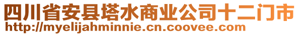 四川省安縣塔水商業(yè)公司十二門市